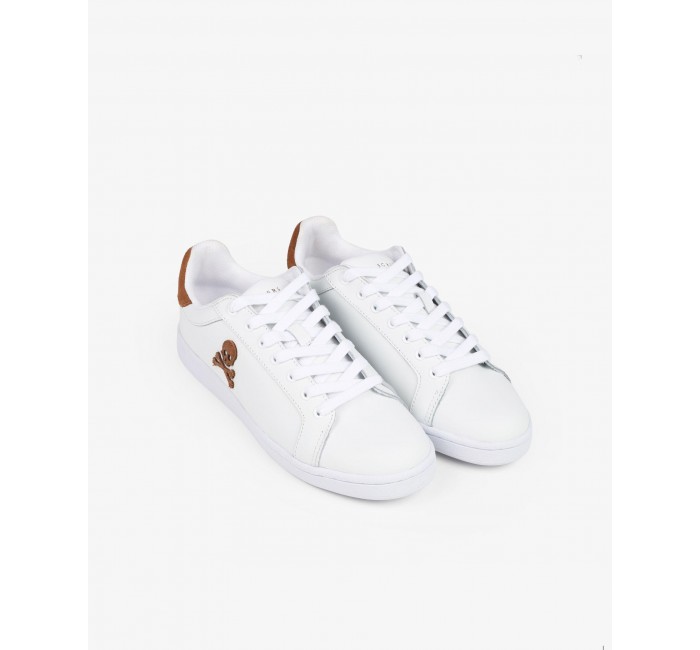 MILKY LEATHER SNEAKER