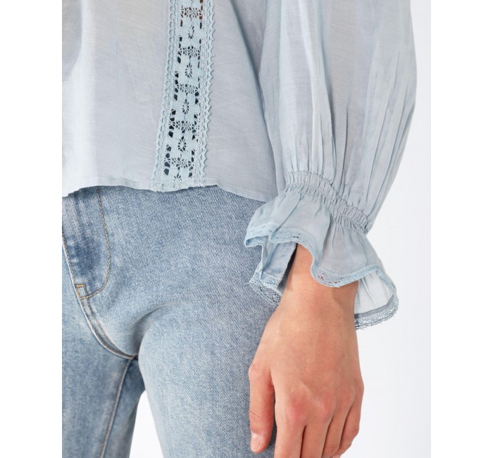 ROMAN RUFFLE SHIRT