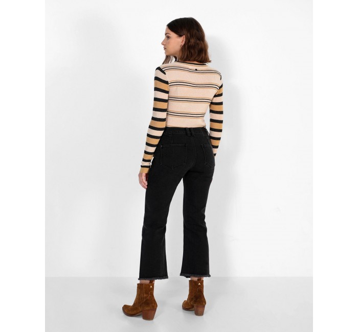 NEW ANKLE FLARE DENIM