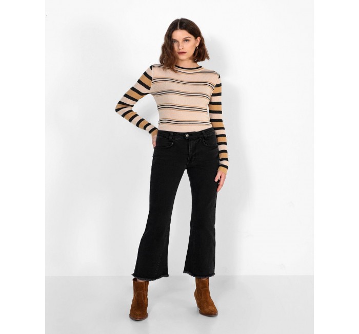 NEW ANKLE FLARE DENIM