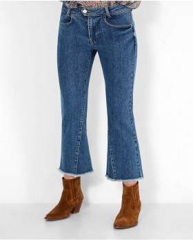 NEW ANKLE FLARE DENIM