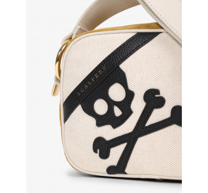CANVAS MAXI SKULL BAG