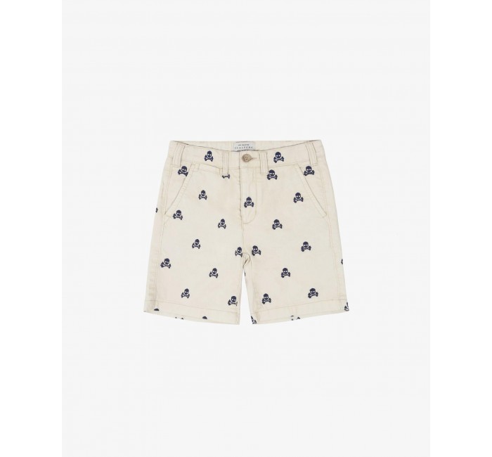 SKULL EMB SHORT KIDS