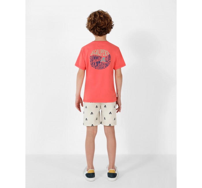 SKULL EMB SHORT KIDS