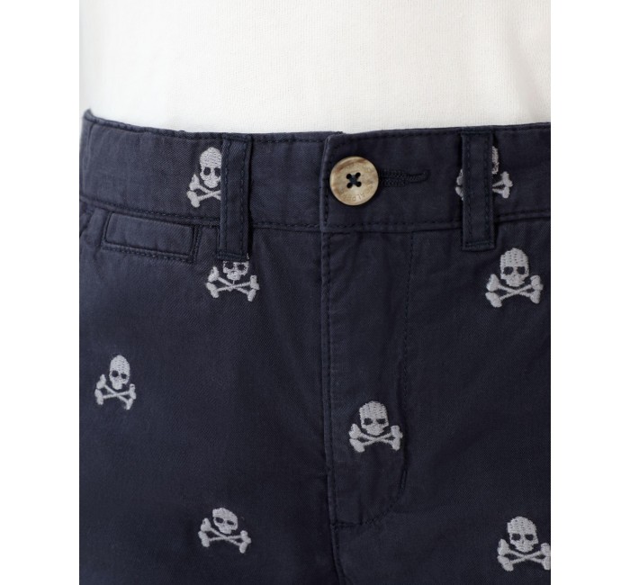 SKULL EMB SHORT KIDS