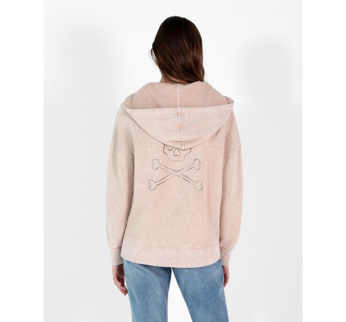 HOOD SKULL SWEATER