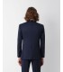 Traje de hombre slim liso azul