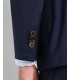 Traje de hombre slim liso azul